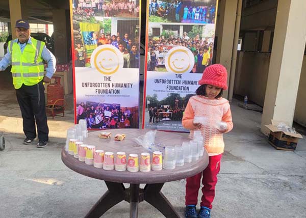 Hot Milk Serving In Winters